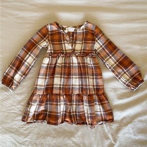 Brown toddler dress size 5T. Worn 2 times